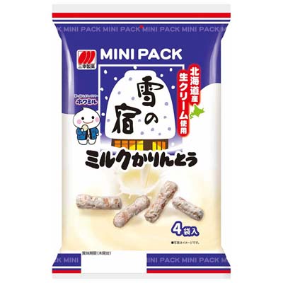 三幸製菓 雪の宿ミルクかりんとう 4袋入