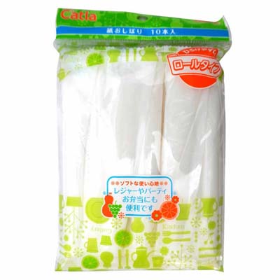 サンナップ　カトラ　紙おしぼり　10本入