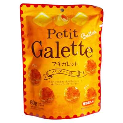 クリート　プチガレット　バター味　80ｇ