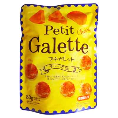 クリート　プチガレット　チーズ味　80ｇ