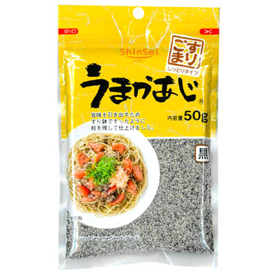 ShinSei　うまかあじ　すりごましっとりタイプ黒　50ｇ