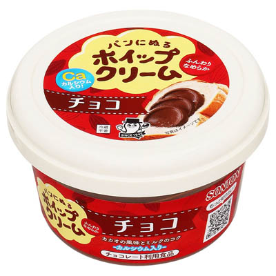ソントン パンにぬるホイップクリーム チョコ 150g