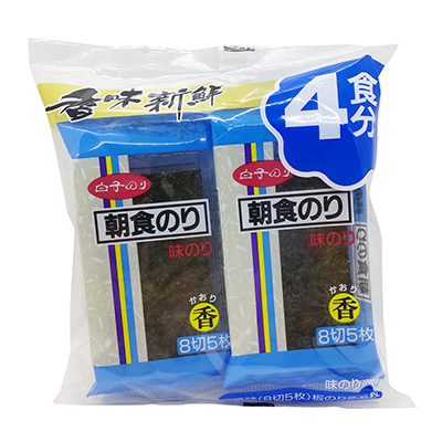 白子のり 朝食のり香 4袋