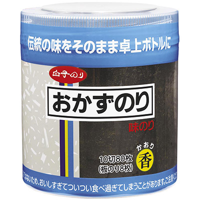 白子のり おかずのり 味のり 香 10切80枚