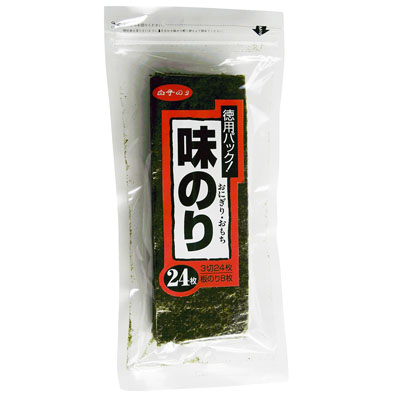 白子　味のりおにぎりのり３切２４枚