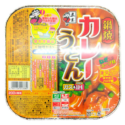 五木食品 鍋焼カレーうどん 220g