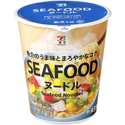 セブンプレミアム　シーフードヌードル　７５ｇ