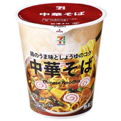 セブンプレミアム　鶏のうま味としょうゆのコク　中華そば　７９ｇ
