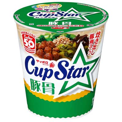 ☆サッポロ一番　カップスター　豚骨　75ｇ