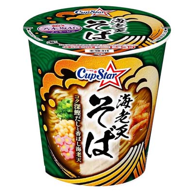 サッポロ一番　カップスター　海老天そば　66ｇ