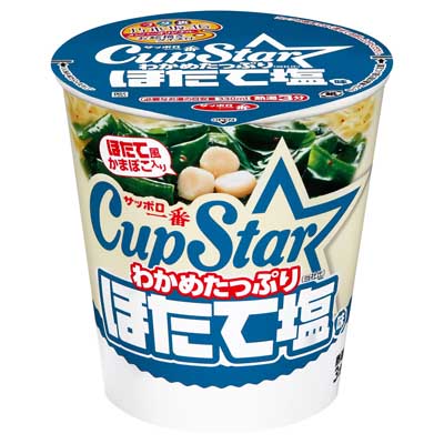 サッポロ一番　カップスター　ほたて塩味　60ｇ