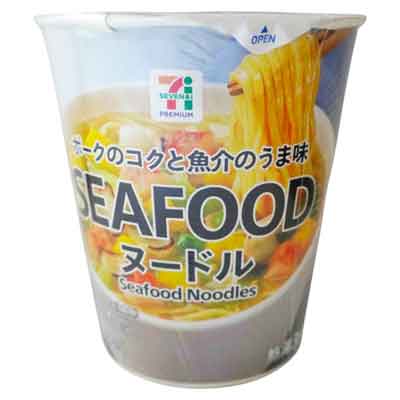 セブンプレミアム　シーフードヌードル　76g