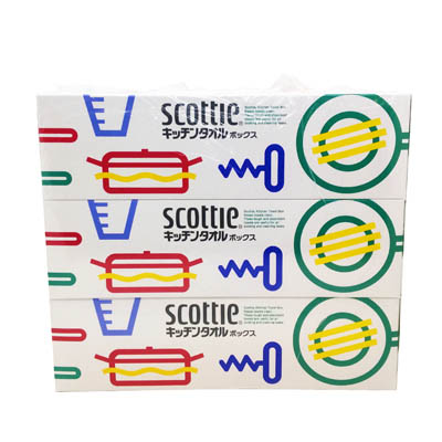 スコッティ キッチンタオルボックス  3箱入