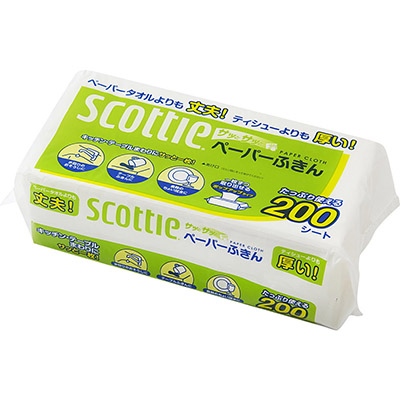 スコッティ ペーパーふきん サッとサッと 　200組