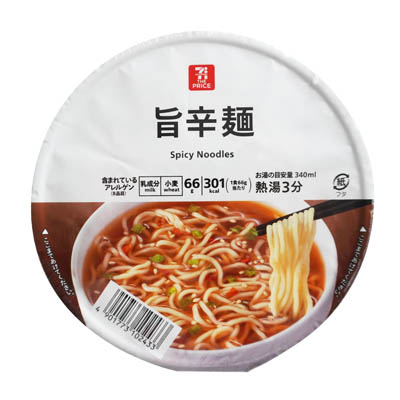 セブンザプライス　旨辛麺　66ｇ