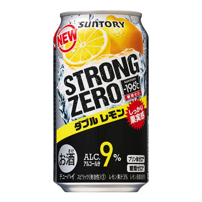 -196℃ストロングゼロダブルレモン350ml