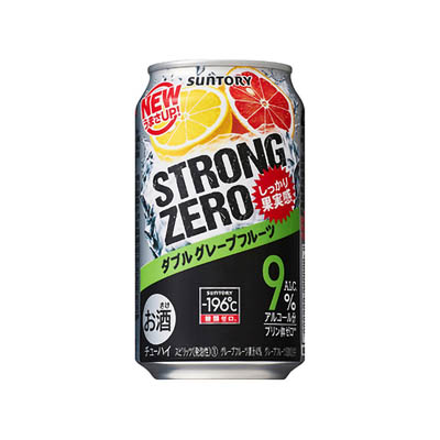 -196℃ストロングゼロダブルグレープフルーツ350ml