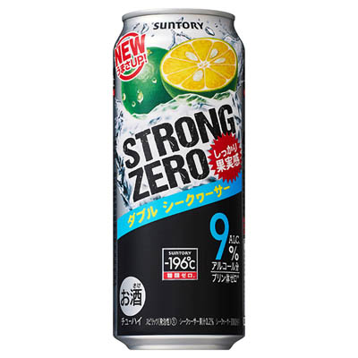 -196℃ストロングゼロダブルシークヮーサー500ml