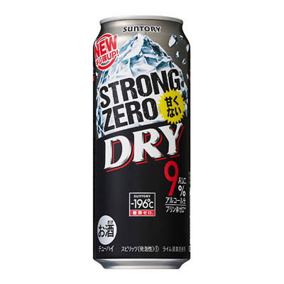 ー196℃ストロングゼロDRY500ml