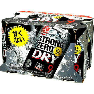-196℃ストロングゼロDRY350ml6缶