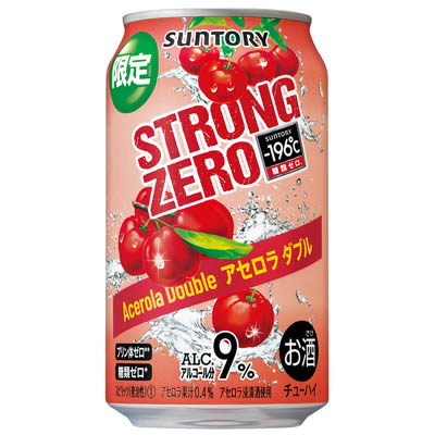 サントリー ストロングゼロ-196℃ アセロラダブル 350ml