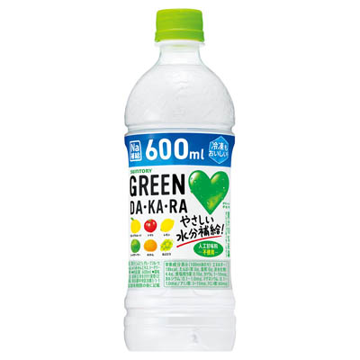 サントリーグリーンダカラ600ml