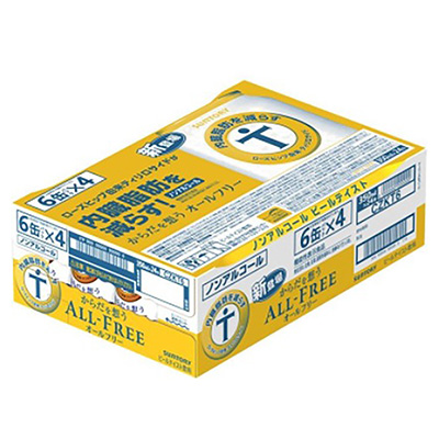 【ケース販売】サントリー からだを想うオールフリー 350ml×24本