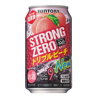 -196℃ ストロングゼロ トリプルピーチ  350ml