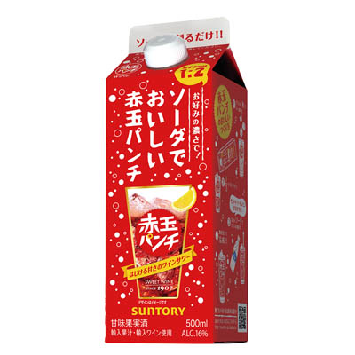 ソーダでおいしい赤玉パンチ５００ｍｌ