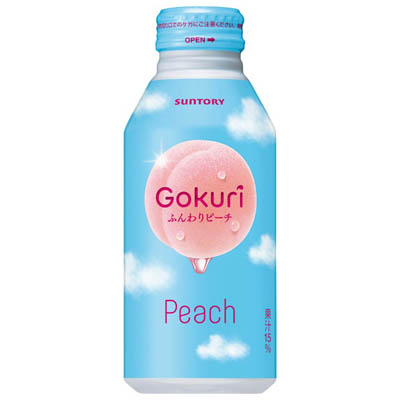 サントリー ゴクリふんわりピーチ 400ml