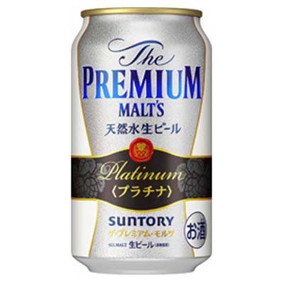 サントリー　プレミアムモルツプラチナ　３５０ｍｌ