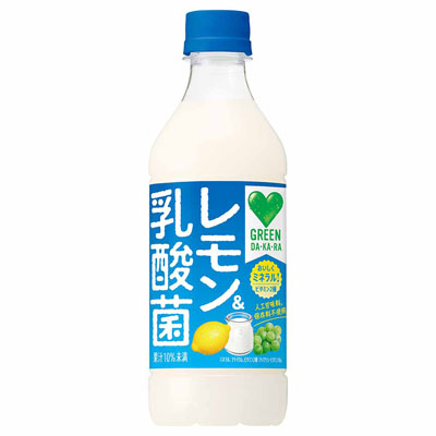 サントリー GREEN DA・KA・RA レモン&乳酸菌 430ml