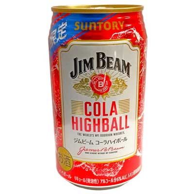 サントリー　ジムビームハイボールコーラハイボール　350ml