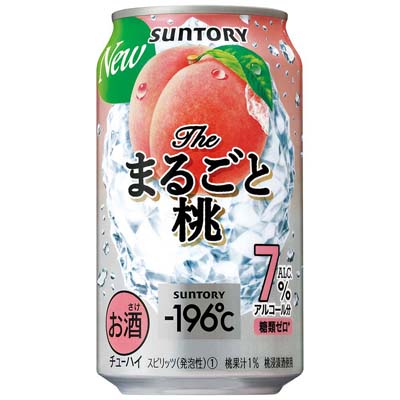 サントリー -196℃ ザ・まるごと桃 350ml