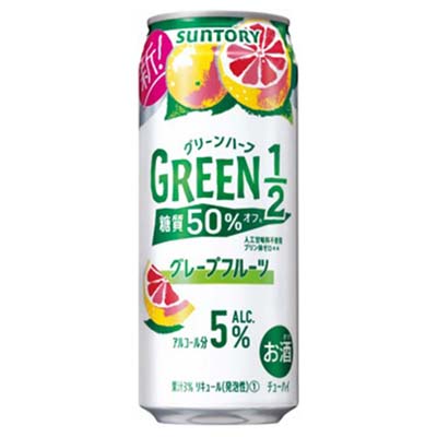 サントリー グリーンハーフグレープフルーツ 500ml