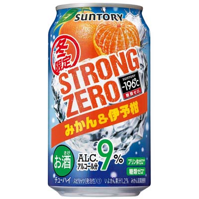 サントリー -196℃ストロングゼロみかん&伊予柑 350ml