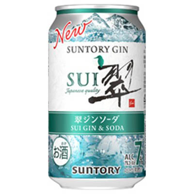 サントリー 翠ジンソーダ 350ml