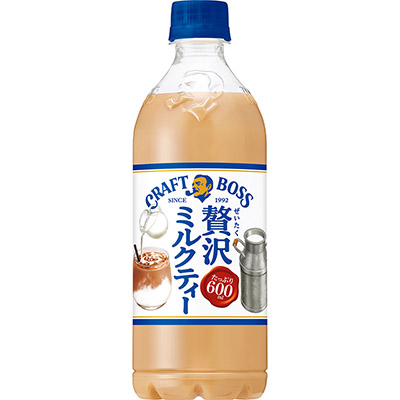 サントリー クラフトボス 贅沢ミルクティー 600ml