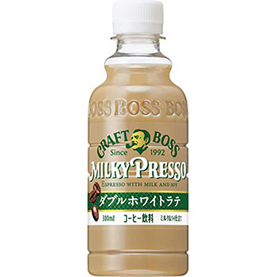 サントリー クラフトボス ミルキープレッソ ダブルホワイトラテ 300ml