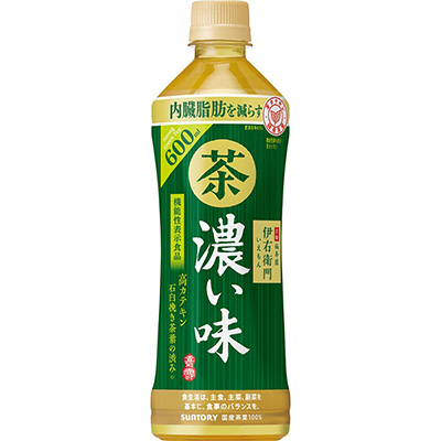 サントリー 伊右衛門 茶  濃い味 600ml