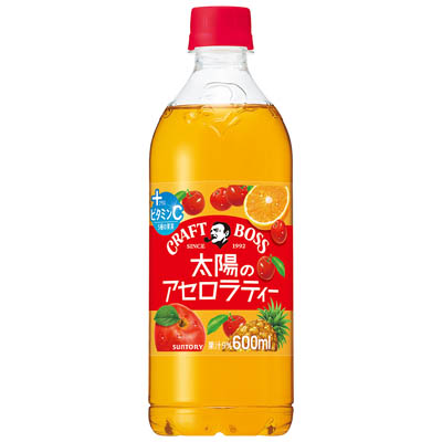 サントリー クラフトボス 太陽のアセロラティー 600ml