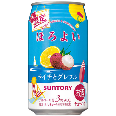 サントリー ほろよい ライチとグレフル 350ml