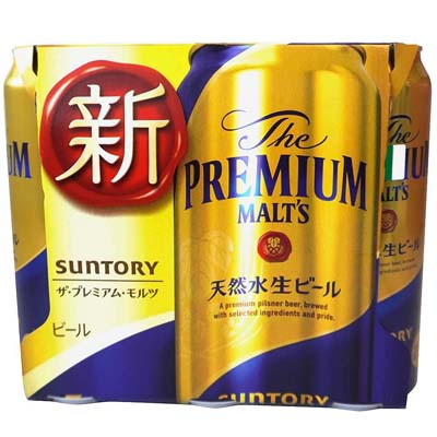 サントリー　ザ・プレミアム・モルツ　500ｍｌ×6缶