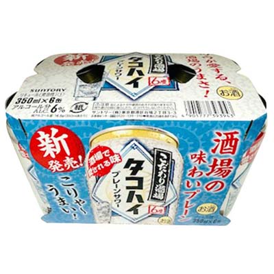 サントリー こだわり酒場のタコハイ 350ml×6缶