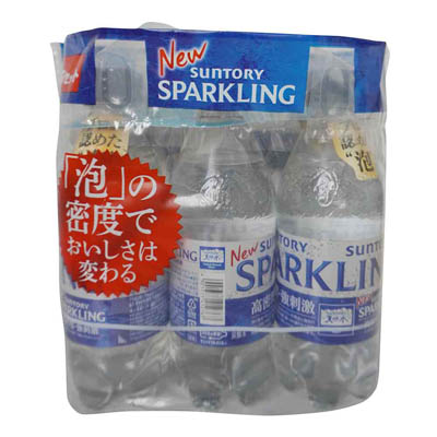 サントリー　天然水スパークリング　500ｍｌ×６本