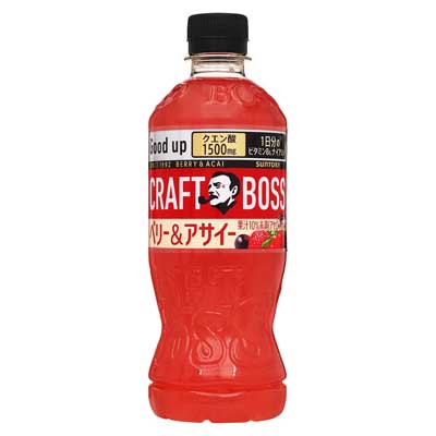サントリー　クラフトボス　ベリー＆アサイー　500ｍｌ