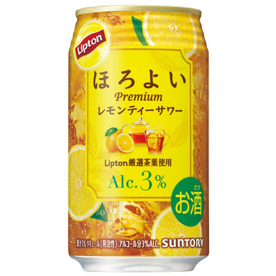 サントリー ほろよいプレミアム Liptonレモンティーサワー 350ml