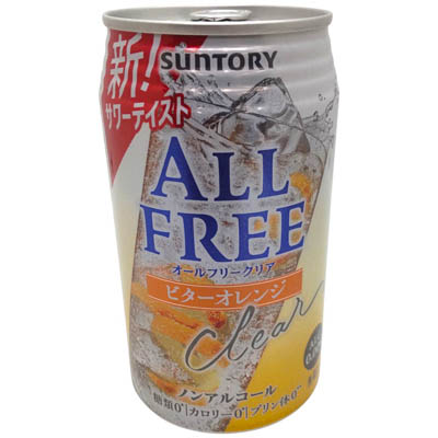 サントリー　オールフリークリア　ビターオレンジ　350ｍｌ