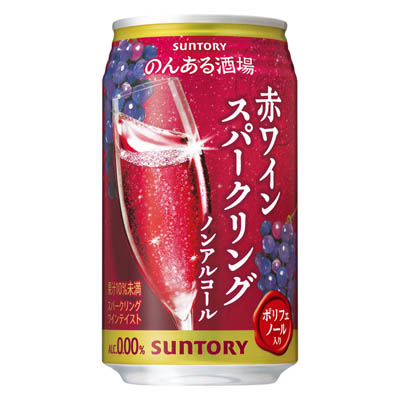 サントリー のんある酒場 赤ワインスパークリング ノンアルコール 350ml