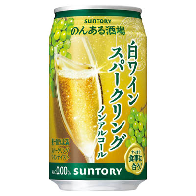 サントリー のんある酒場 白ワインスパークリング ノンアルコール 350ml